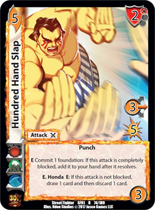 Image for Hundred Hand Slap (74) (SF01) - UniVersus