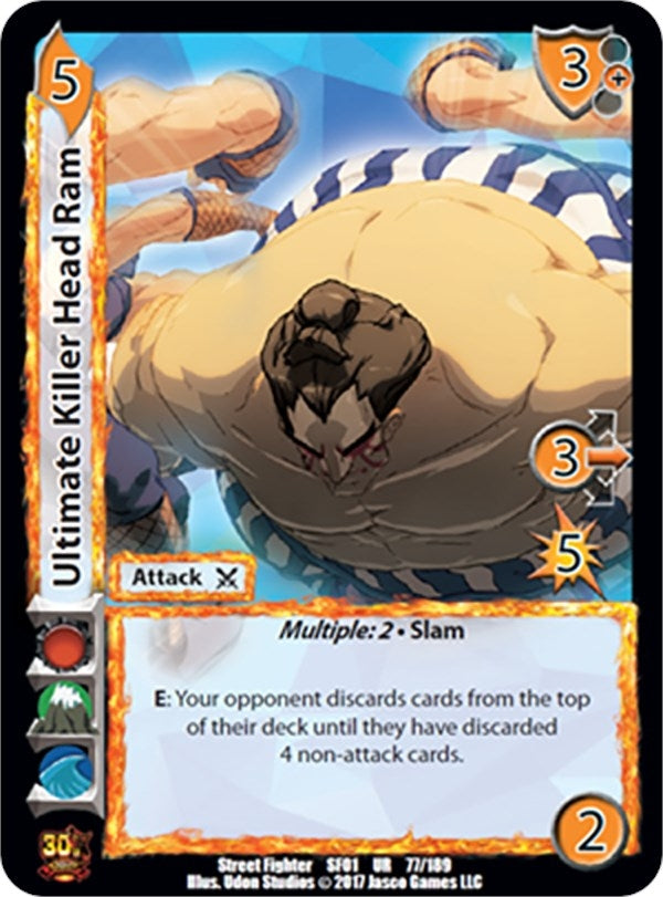Image for Ultimate Killer Head Ram (77) (SF01) - UniVersus