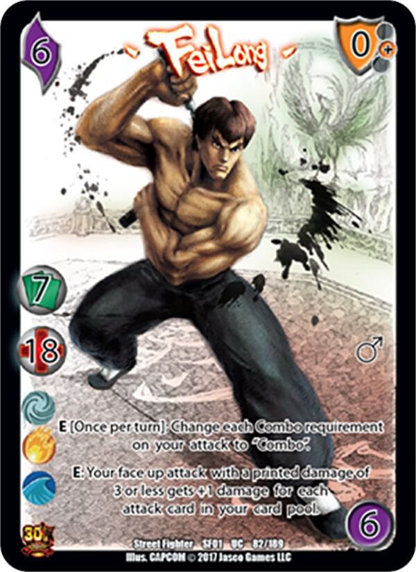 Fei Long - Street Fighter CCG (SF01) | Red Riot Games CA