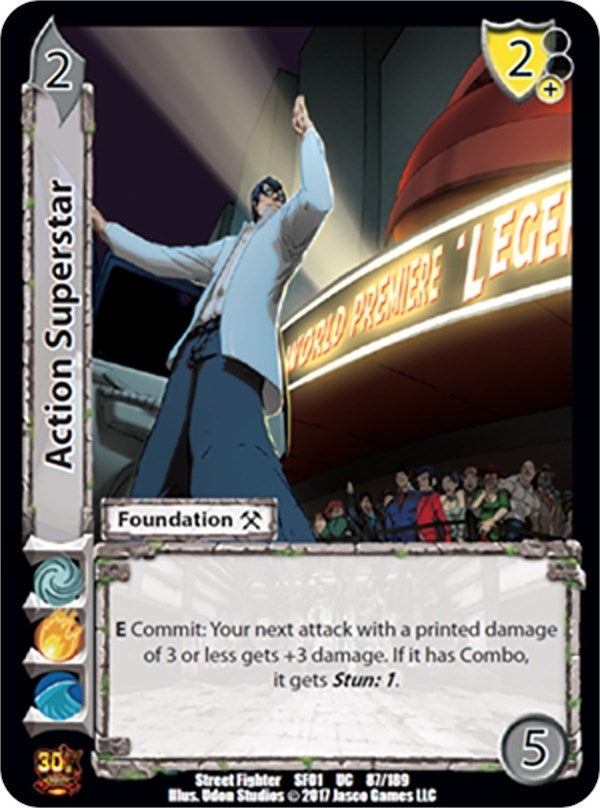 Image for Action Superstar (87) (SF01) - UniVersus