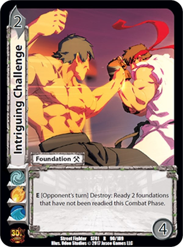 Image for Intriguing Challenge (90) (SF01) - UniVersus