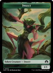 Eldrazi Spawn // Insect (0025) Double-Sided Token [Modern Horizons 3 Tokens] | Red Riot Games CA