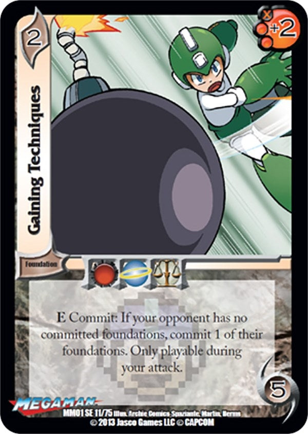 Image for Gaining Techniques (11) (Mega Man: Collector's Tins) - UniVersus