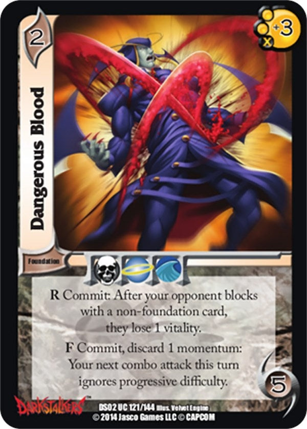 Image for Dangerous Blood (121) [DS02]