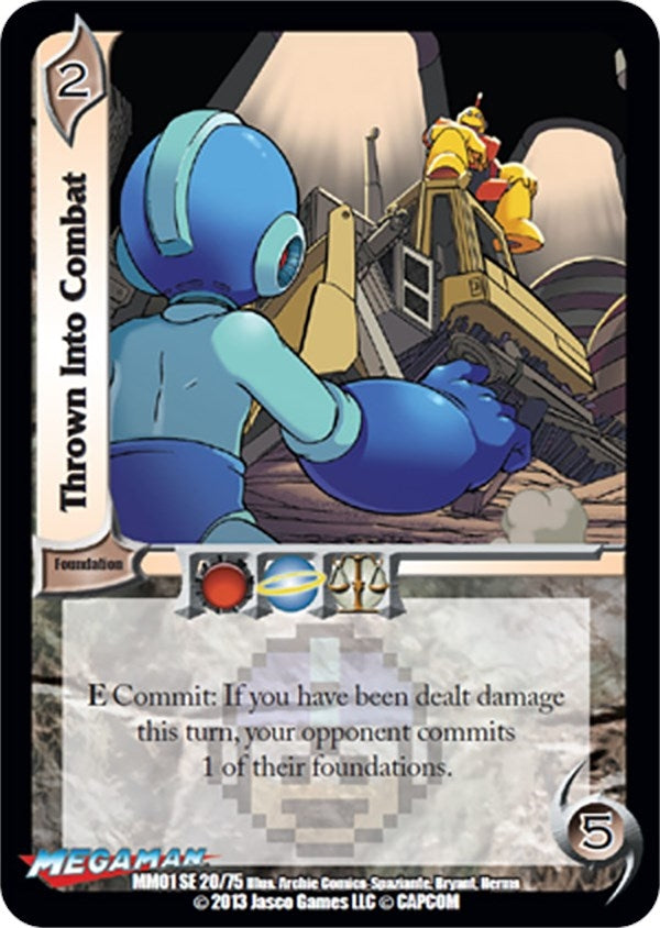 Image for Thrown Into Combat (20) (Mega Man: Collector's Tins) - UniVersus