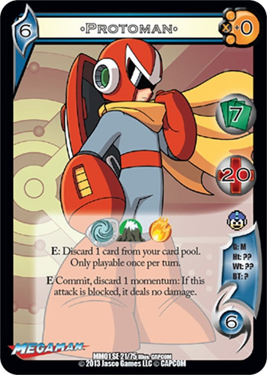 Image for Protoman (21) (Mega Man: Collector's Tins) - UniVersus
