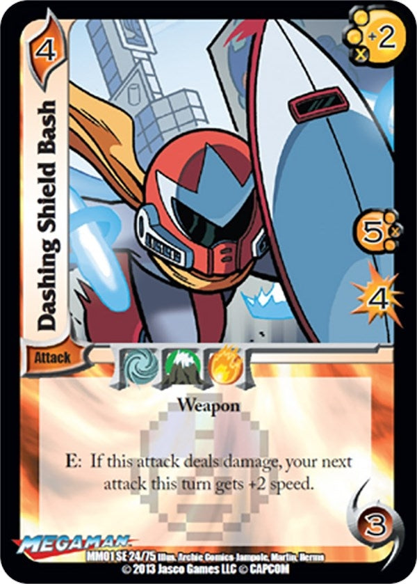 Image for Dashing Shield Bash (24) (Mega Man: Collector's Tins) - UniVersus