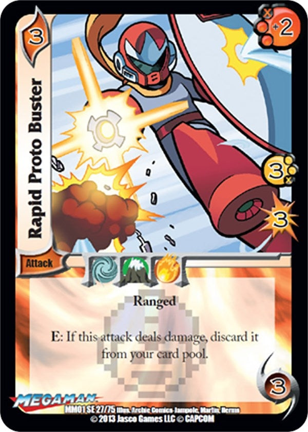 Image for Rapid Proto Buster (27) (Mega Man: Collector's Tins) - UniVersus