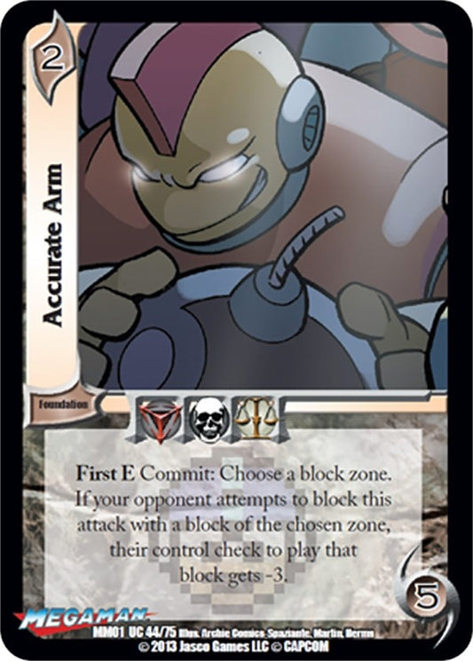 Image for Accurate Arm (44) (Mega Man: Collector's Tins) - UniVersus