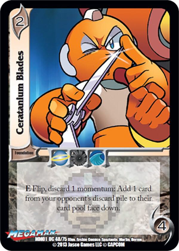 Ceratanium Blades - Mega Man: Collector's Tins (MM01) | Red Riot Games CA