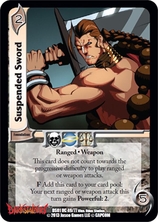 Suspended Sword - Darkstalkers: Collector's Tins (DS01) | Red Riot Games CA