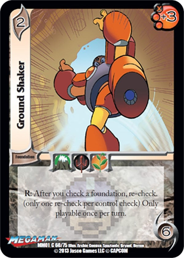 Image for Ground Shaker (60) (Mega Man: Collector's Tins) - UniVersus