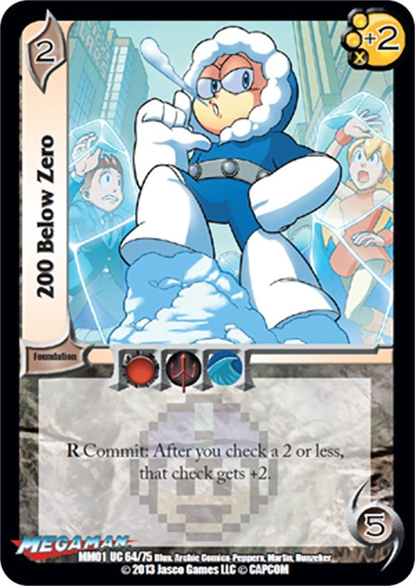 Image for 200 Below Zero (64) (Mega Man: Collector's Tins) - UniVersus