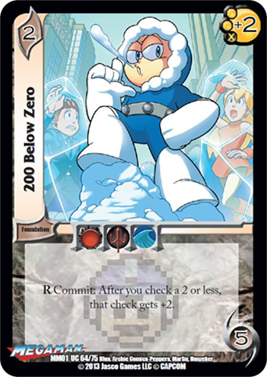Image for 200 Below Zero (64) (Mega Man: Collector's Tins) - UniVersus