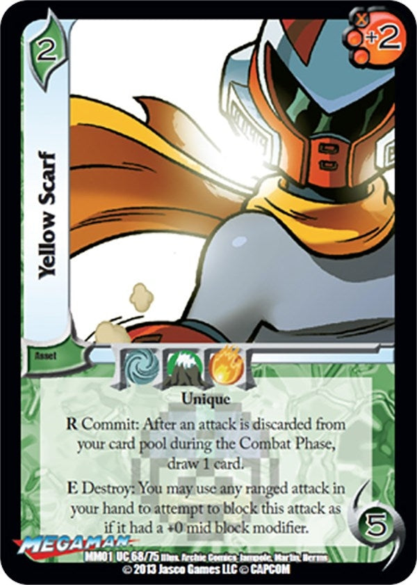 Image for Yellow Scarf (68) (Mega Man: Collector's Tins) - UniVersus