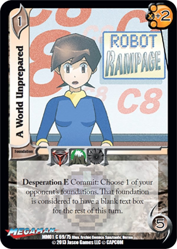Image for A World Unprepared (69) (Mega Man: Collector's Tins) - UniVersus