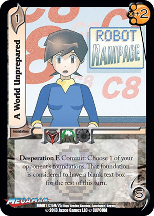 Image for A World Unprepared (69) (Mega Man: Collector's Tins) - UniVersus