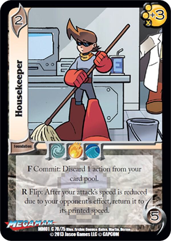 Housekeeper - Mega Man: Collector's Tins (MM01) | Red Riot Games CA