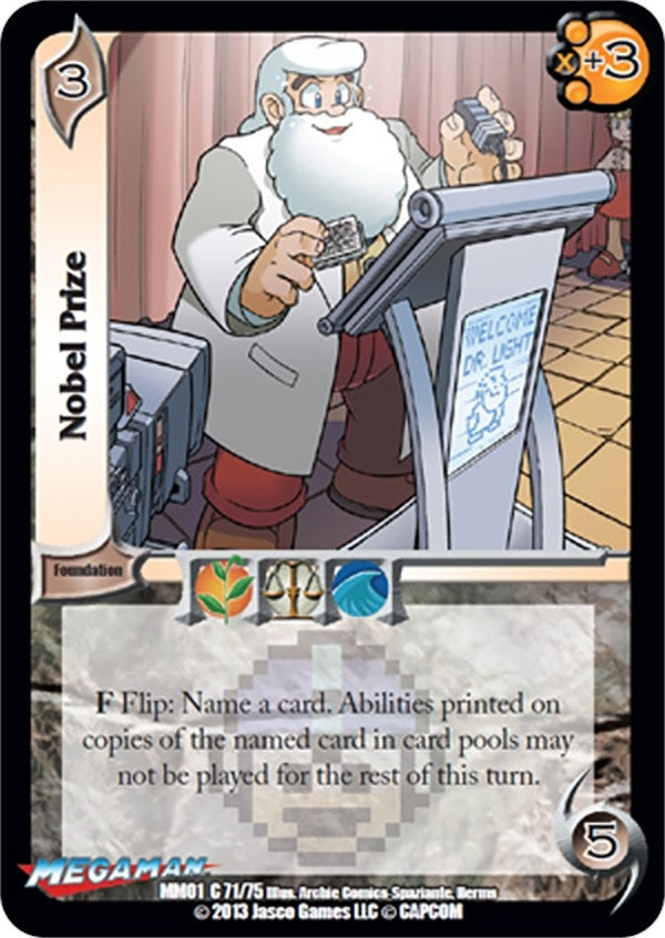 Image for Nobel Prize (71) (Mega Man: Collector's Tins) - UniVersus