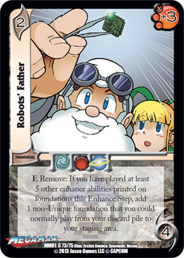 Image for Robots' Father (73) (Mega Man: Collector's Tins) - UniVersus