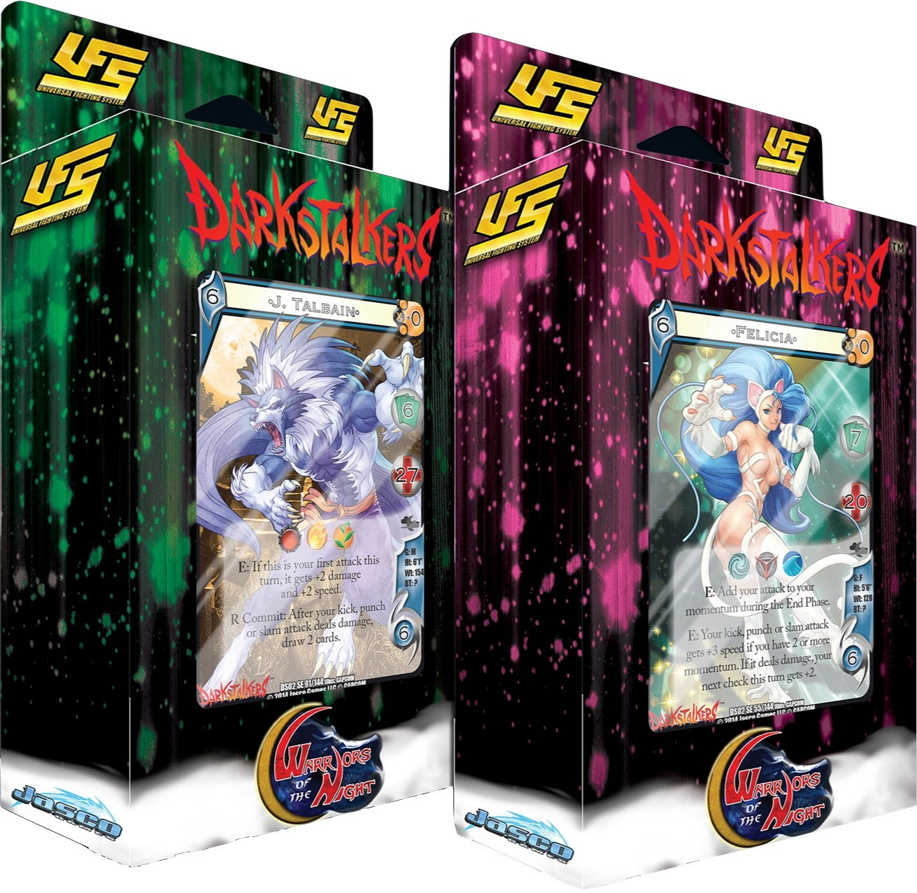 Image for Darkstalkers: Warriors of the Night Starter Deck [Set of 2] - UniVersus