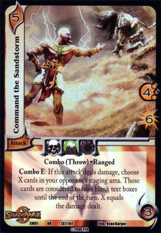 Command the Sandstorm [VSW01]
