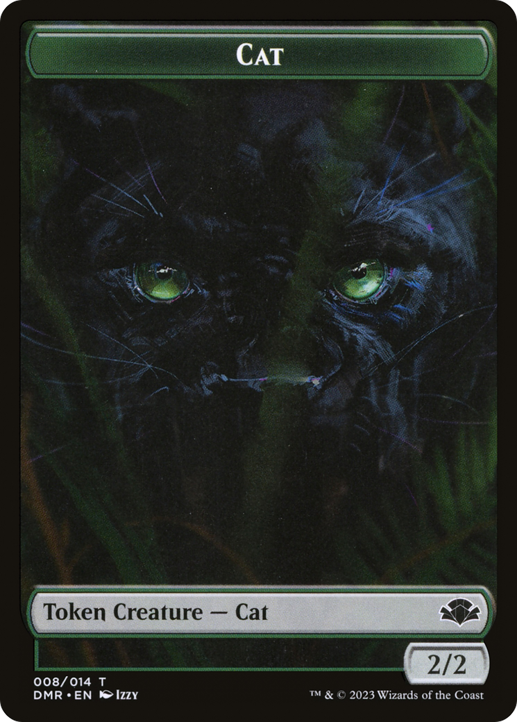 Cat Token (008) [Dominaria Remastered Tokens] | Red Riot Games CA