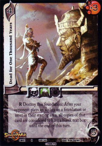 Dead for One Thousand Years [VSW01]