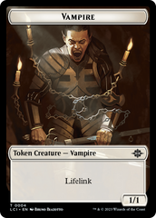 Vampire // Bat Double-Sided Token [The Lost Caverns of Ixalan Tokens] | Red Riot Games CA