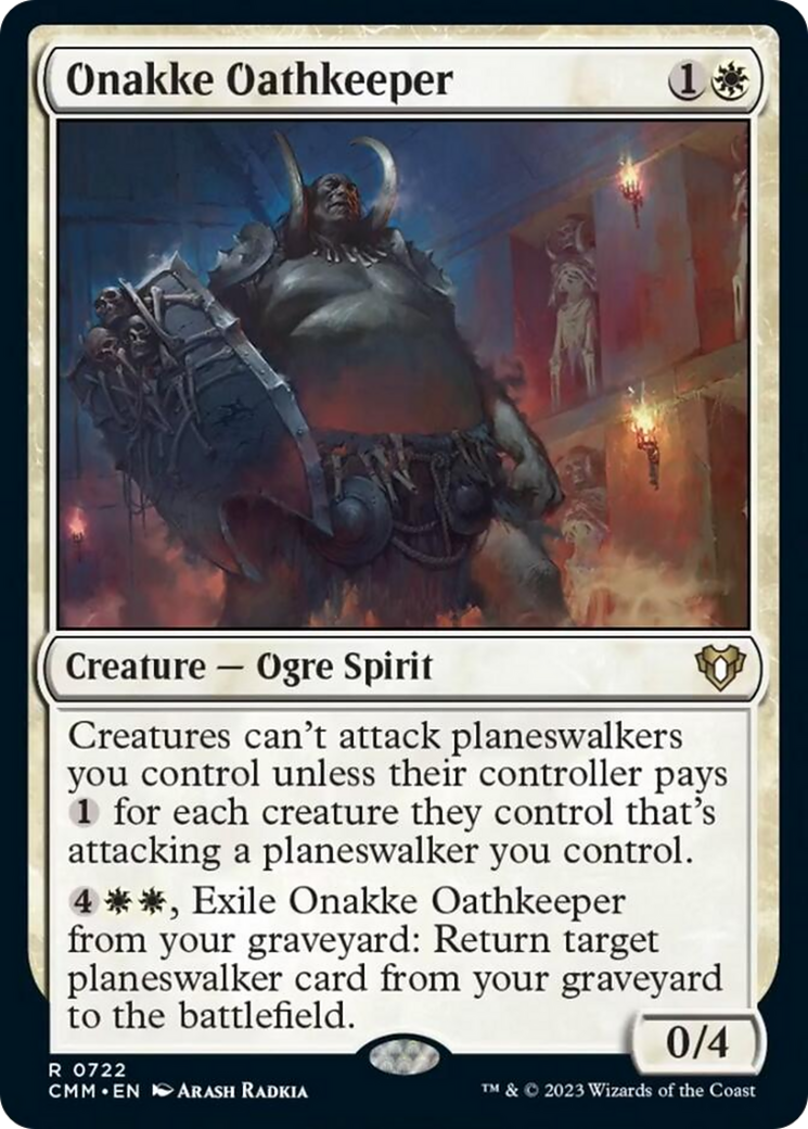 Onakke Oathkeeper [Commander Masters] | Red Riot Games CA