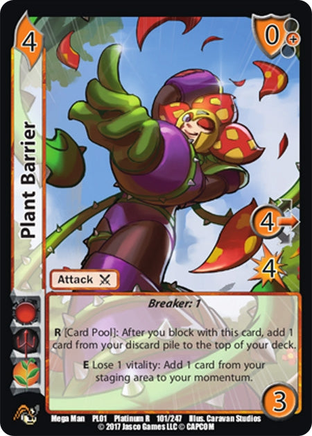 Image for Plant Barrier (101) (Capcom Platinum Series) - UniVersus