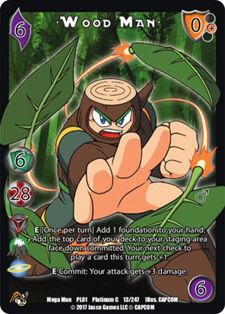 Image for Wood Man (13) (Capcom Platinum Series) - UniVersus