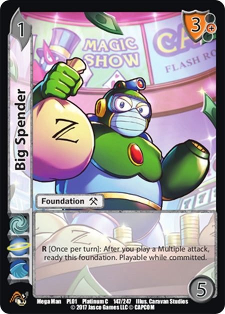 Image for Big Spender (147) (Capcom Platinum Series) - UniVersus