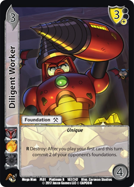 Image for Diligent Worker (167) (Capcom Platinum Series) - UniVersus