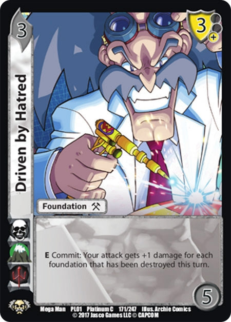 Image for Driven by Hatred (171) (Capcom Platinum Series) - UniVersus