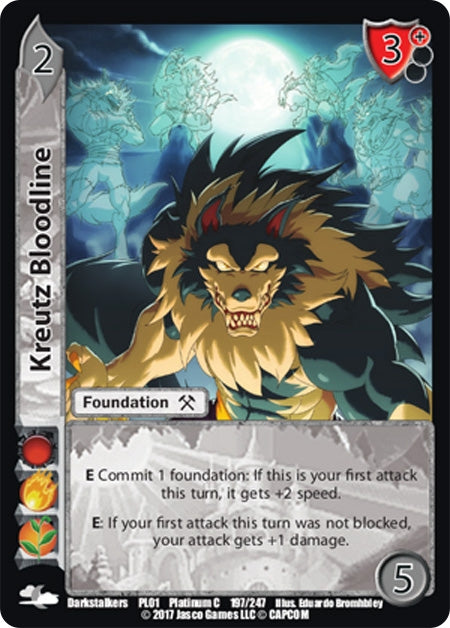 Image for Kreutz Bloodline (197) (Capcom Platinum Series) - UniVersus