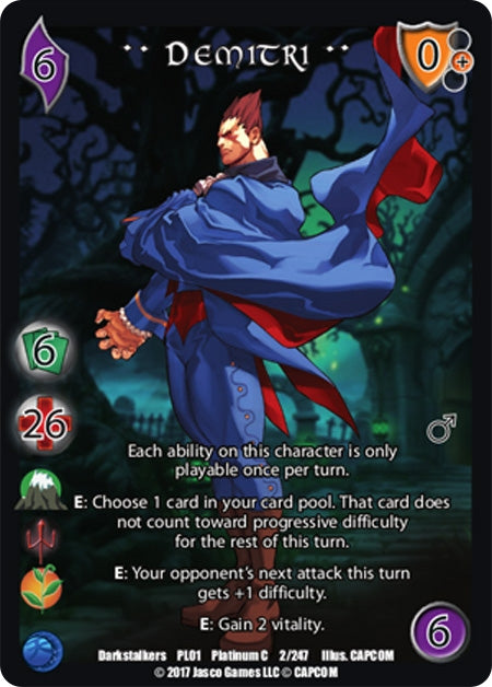 Image for Demitri (2) (Capcom Platinum Series) - UniVersus