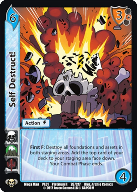 Image for Self Destruct! (26) (Capcom Platinum Series) - UniVersus