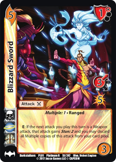 Image for Blizzard Sword (51) (Capcom Platinum Series) - UniVersus