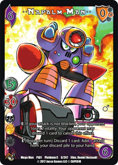 Image for Napalm Man (6) (Capcom Platinum Series) - UniVersus