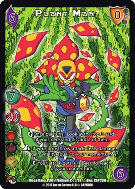 Image for Plant Man (7) (Capcom Platinum Series) - UniVersus