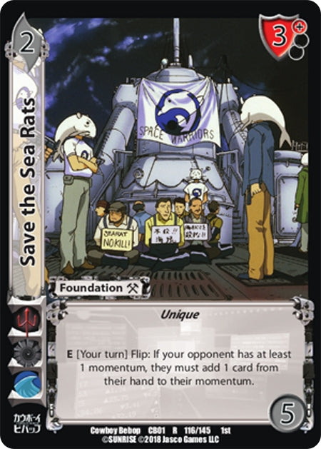 Image for Save the Sea Rats (116) [CBB]