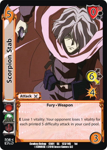 Image for Scorpion Stab (123) [CBB]