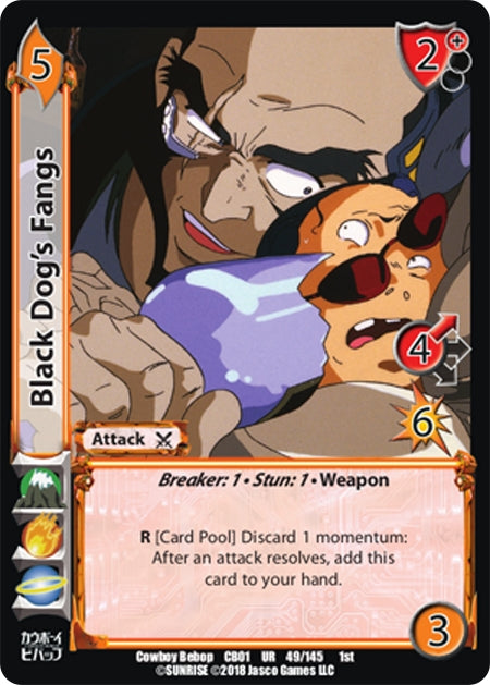 Image for Black Dog's Fangs (49) [CBB]