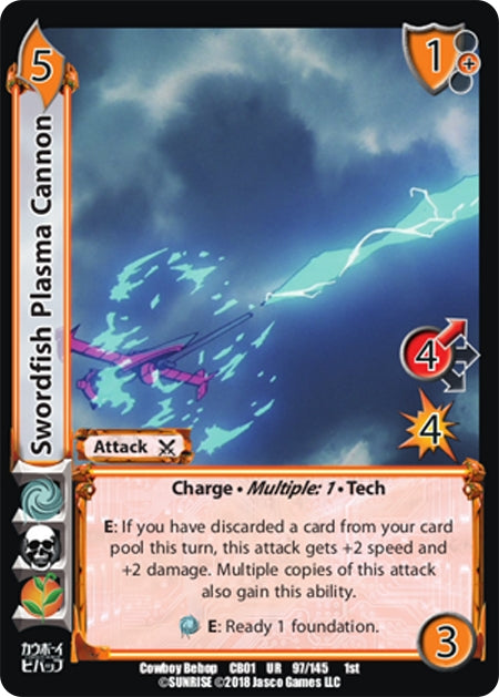 Image for Swordfish Plasma Cannon (97) [CBB]