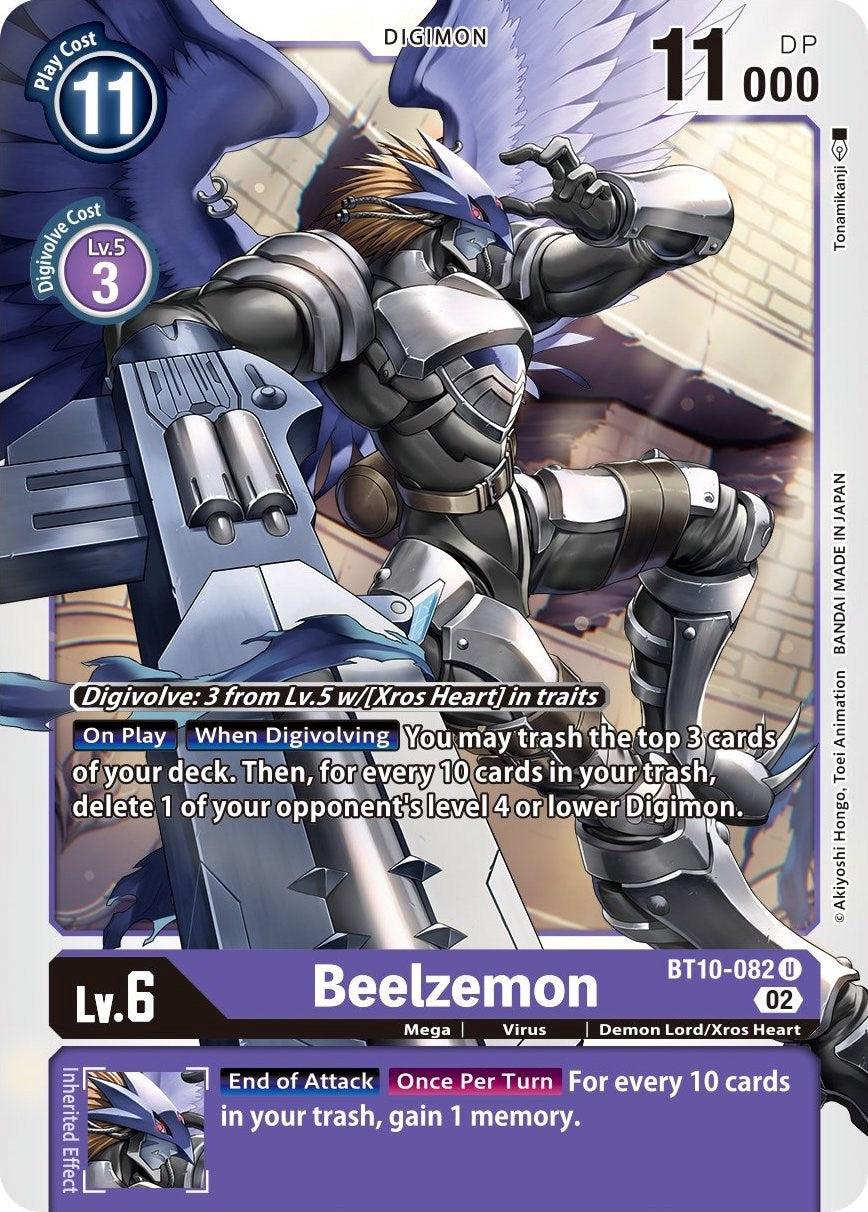 Beelzemon [BT10-082] [Xros Encounter] | Red Riot Games CA