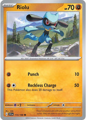 Riolu (113/198) [Scarlet & Violet: Base Set] | Red Riot Games CA