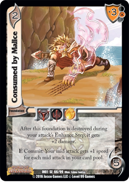 Image for Consumed by Malice (66) (IN01) - UniVersus