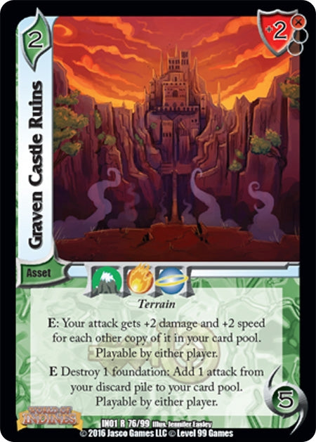 Image for Graven Castle Ruins (76) (IN01) - UniVersus