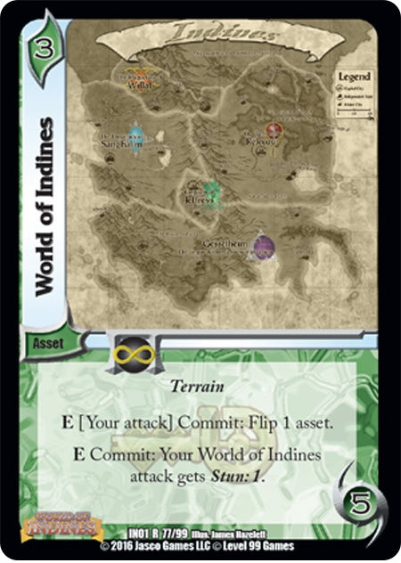 Image for World of Indines (77) (IN01) - UniVersus